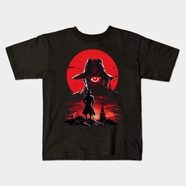 crimson king Kids T-Shirt by rocknerd